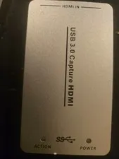 HDMI to USB3.0 Video Capture,1080P60FPS,UVC,Win MAC Linux,Potplay VLC OBS Xsplit