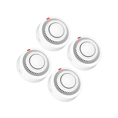 Tuya Smart WiFi Smoke Sensor Fire Protection 85dB Sound Security System ControG0