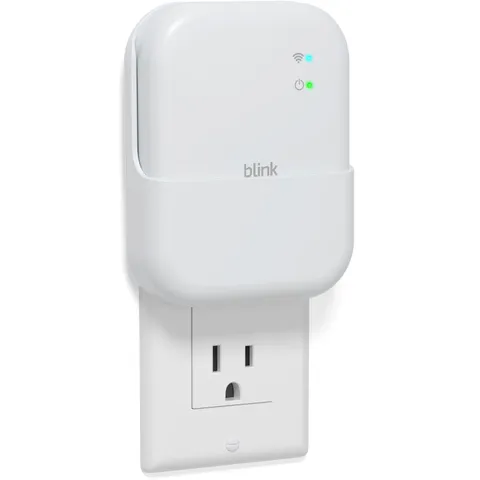 Outlet Wall Mount for Blink Sync Module XR with Built-in Charger & Power Adap...