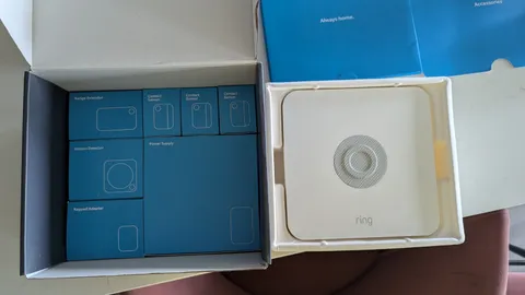 Ring Alarm Home Security Kit 8-Piece Base Station Keypad Sensors Z-Wave Wi-Fi