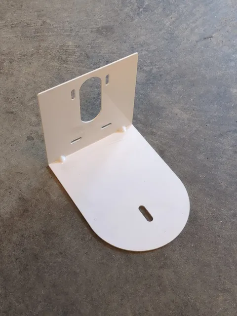 PTZ Camera Bracket White Universal PTZ Camera Mount Bracket