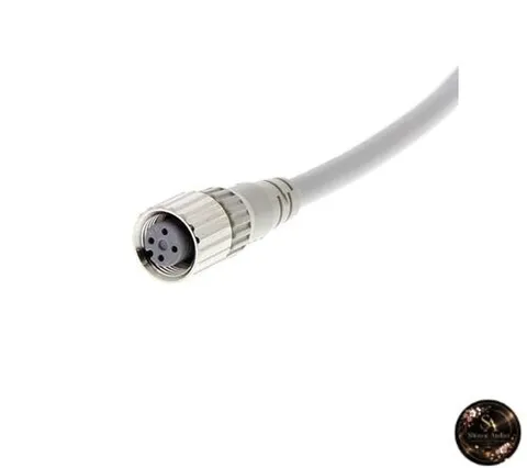 OMRON Cable-attached connector single-ended connector socket female DC type 20m