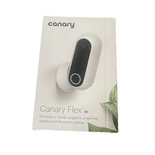 Canary Flex Indoor/Outdoor, Wire-free or Plugged-in, Weatherproof HD Security OB