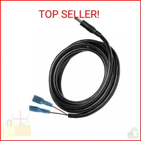 Trail Camera Power Cable, 5.5x2.1mm DC, Compatible with Stealth Cam, Spypoint, M