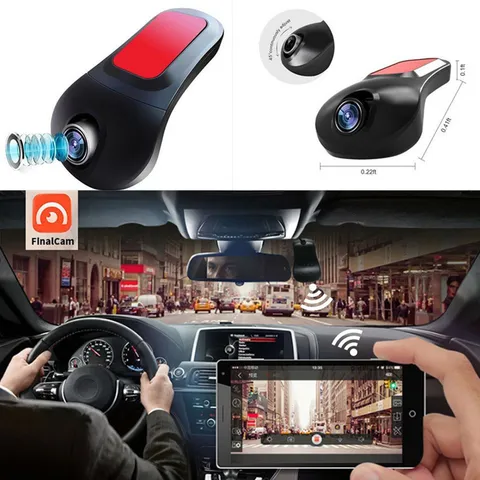 Car Wifi Hidden DVR 1080P Camera Dash Cam Video Recorder Driving Recorder Logger