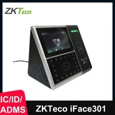 ZKTeco iface301 ID/IC/WIFI/ADMS TCP/IP Face Recognition Time Attendance Machine