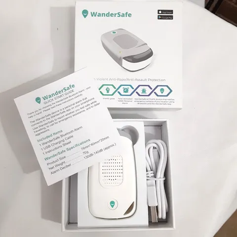 Wandersafe Personal Alarm System Travel Safety Siren Alarm Silent Notifications