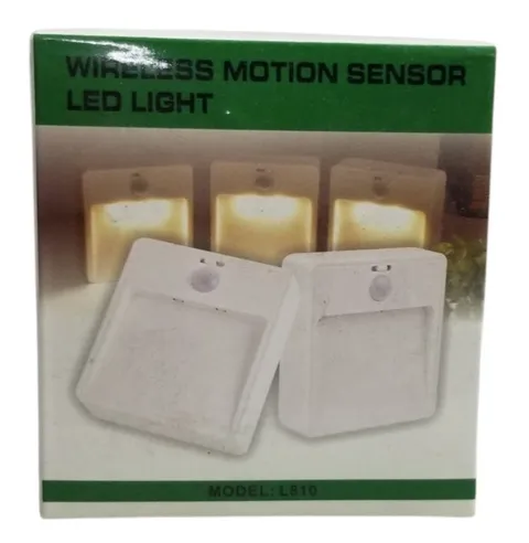 10 x Wireless L810 Motion Sensor LED Night Light 23LM Warm White.