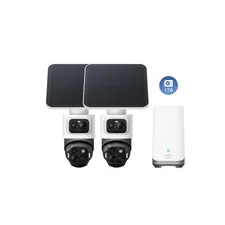 eufyCam S4 2-Cam Kit + 1TB Hard Drive - 3-Lens Wireless Hybrid Security Cameras