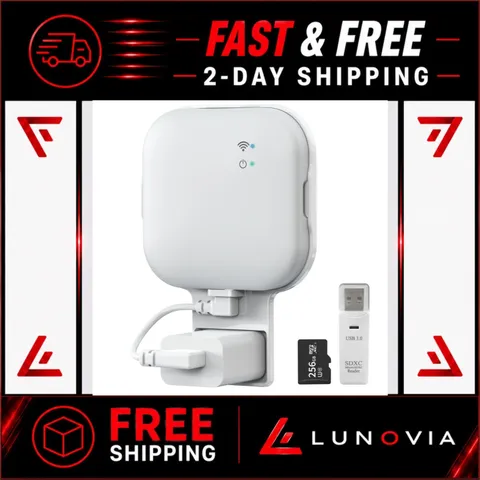 256GB MicroSD Card & Wall Mount for Blink Security Cameras