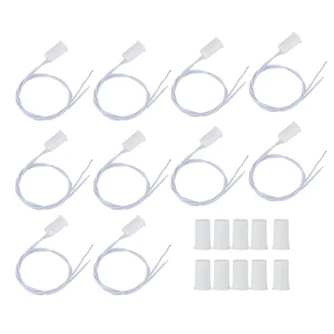 New 10 x RC-33 NC Wired Door Contact Sensor Alarm Magnet Reed Switch 100V