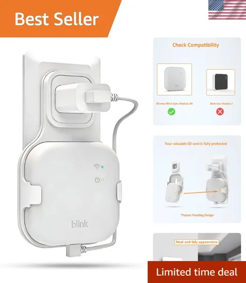 Innovative Wall Mount for Blink Sync Module XR | Quick Installation & Protection