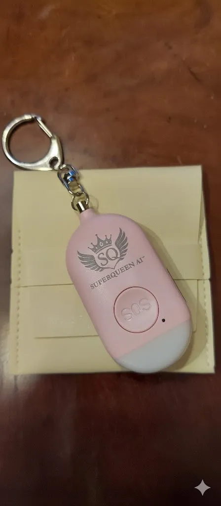 SuperQueen Protected In Pink Safety Alarm