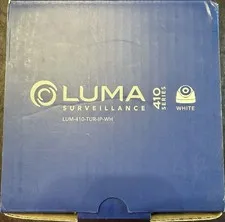 Luma Surveillance 410 Series IP Dome Camera LUM-410-TUR-IP-WH (White)