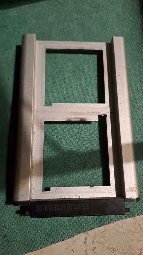 BTICINO TERRANEO 2252 Tersystem 2 Aluminum Modules Module Holder Plate For Spare Parts