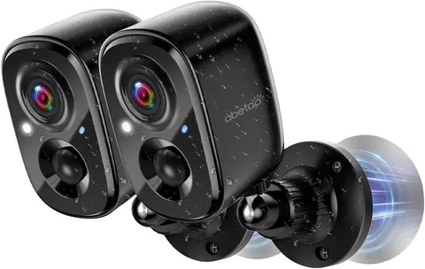 2.5K Wireless Security Cameras, Outdoor WiFi Security Cameras Color Night
