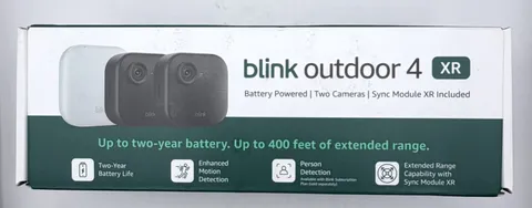Blink Outdoor 4 XR Two Camera System w/Sync Module New Factory 2 Camera