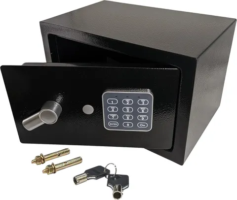 Electronic Safe W/ Digital Keypad Program your own 3 to 8 Digit Pin