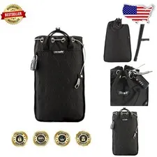 Portable Travelsafe Gii 5 Liter Safe, Black - Lockable, Water-Resistant, Compact