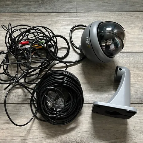 Q-See QD6531Z PTZ Pan Tilt Dome Security Camera 650TVL 3x Optical Zoom