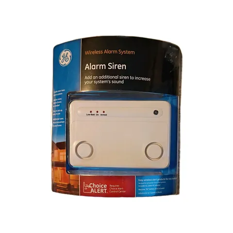 NOS GE Choice Alert 45136 Alarm Siren General Electric New Old Stock