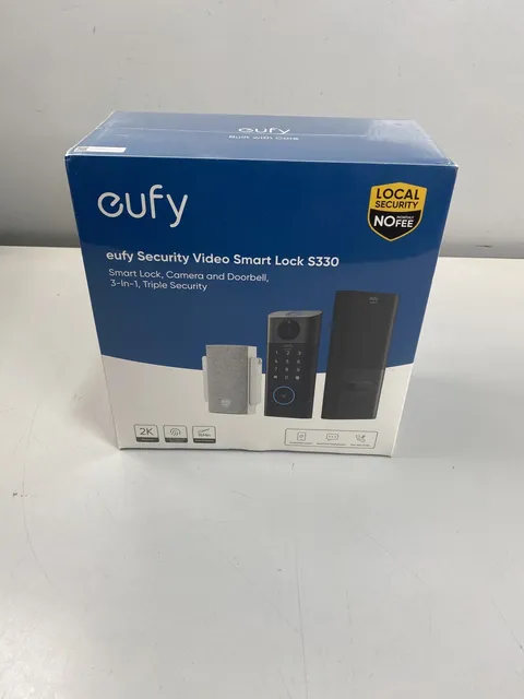 eufy 4G LTE Cam S330 Security Camera with Color Night Vision 4K - White
