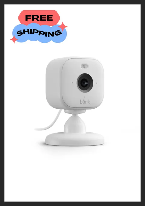 Blink Outdoor 2K+ HD Wireless Home Security Camera AddOn Black Enhanced Audio