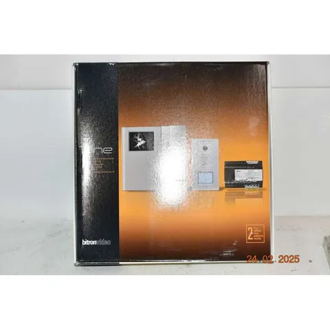 Bitron AV4161/3 Intercom Kit Monofamily B/N 2 Wires Integrated