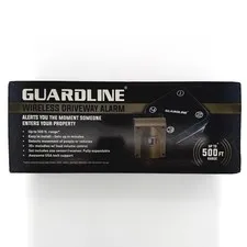Guardline GL2000 Wireless Driveway Alarm 500 Ft Sensor Receiver Open Box