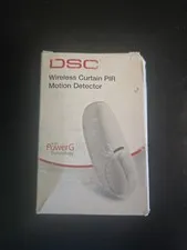 DSC PG9924 PIR Motion Detector with Integrated Camera White New Open Box