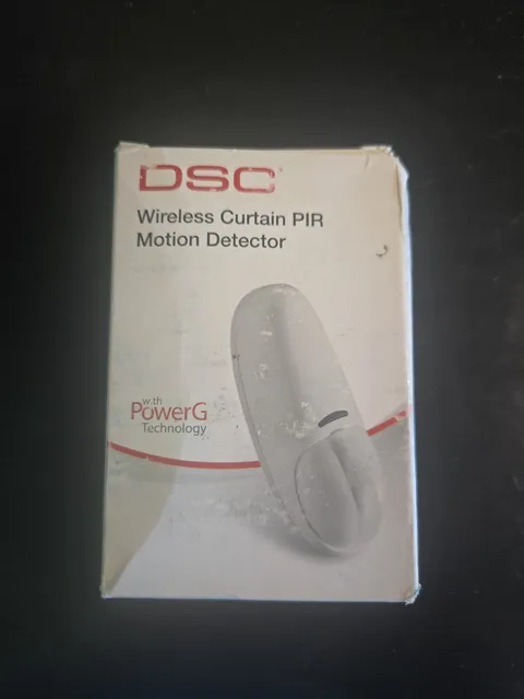 DSC PG9924 PIR Motion Detector with Integrated Camera White New Open Box