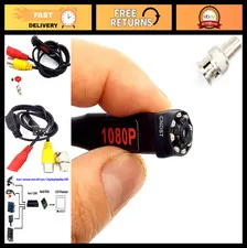 1080P Mini Security Camera 2MP, 4-in-1 TVI/CVI/AHD/960H, Infrared IR LEDs, Small