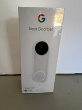 Google Nest Doorbell Wired 2nd Gen Snow White New Sealed Smart Video Doorbell