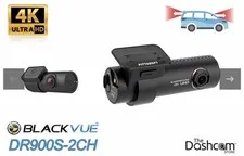 BlackVue 2 Channel DR900X-2CH Plus 4K Ultra HD WiFi GPS  Dashcam