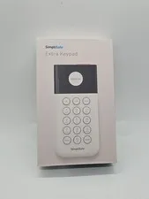 SimpliSafe Home Security System GENUINE Wireless Keypad Remote  White SSKP3 