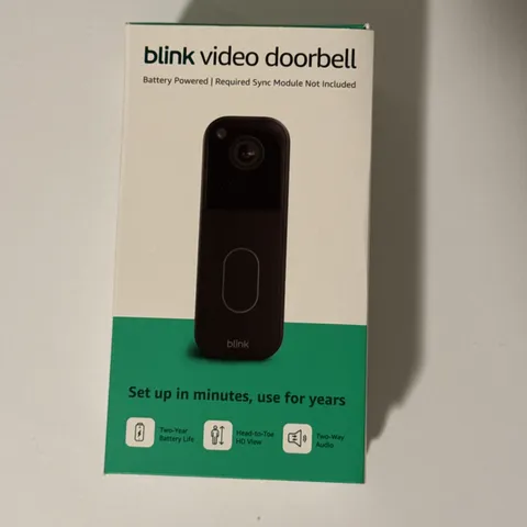Brand New Blink Video Doorbell (2025 2nd Gen) (Sync module not included) 