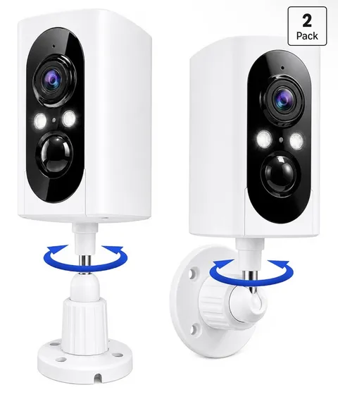New wireless outdoor security camera. It has 2K image, night vision, two-way