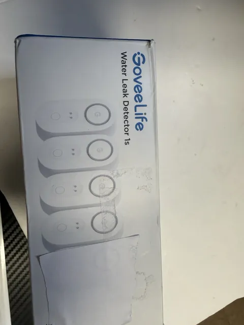 GoveeLife H5059 WiFi Water Leak Detector 1s Pack 105dB Alarm