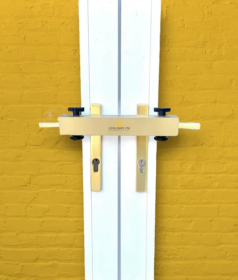 PATIO DOOR HIGH SECURITY LOCK - FRENCH DOOR LOCK - DEAD LOCK  - PAT1O LOCK