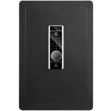 2.2 Cu. Ft. Home Safe Steel with Fingerprint, Digital Keypad, 2 Keys, Fireproof