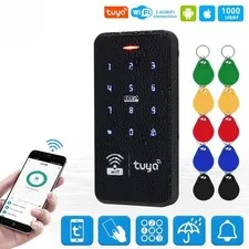Wifi Smart Access Controller RFID Keyboard IP68 Waterproof Touch Keypad 13.56MHz