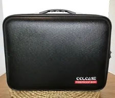 Colcase Fireproof File Box Hard Case Document Storage Organizer Lock Waterproof 