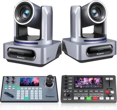NDI PTZ Camera Bundle/Kits, 20X AI Auto Tracking NDI Sdi/Hdmi/Usb3.0/Lan(Poe) PT