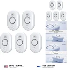 Water Leak Detector Sensor Alarm: Water Flooding Monitor for Home Adjustable ...