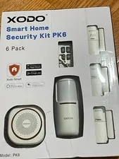 XODO Smart Home PK6 White Smart System Kit Motion Sensor Security Kit Brand New