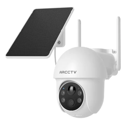 Solar Security Cameras Wireless Outdoor 4MP 2.5K HD