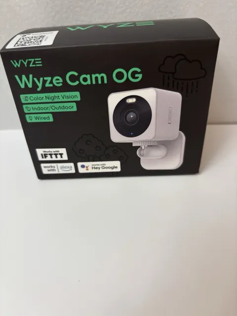 Wyze Cam OG Indoor/outdoor Security Camera 1080p Full HD Open Box