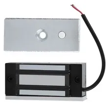 DC24V Mini Electromagnetic Lock Electronic Magnetic Door Lock 60KG Power On Lock
