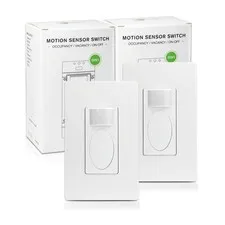 RAYZEEK PIR Motion Sensor Light Switch,SinglePole Motion Activated Wall Switc...