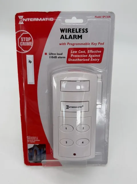 Intermatic Home Security Wireless Door & Window Alarm SP130B New Old Stock